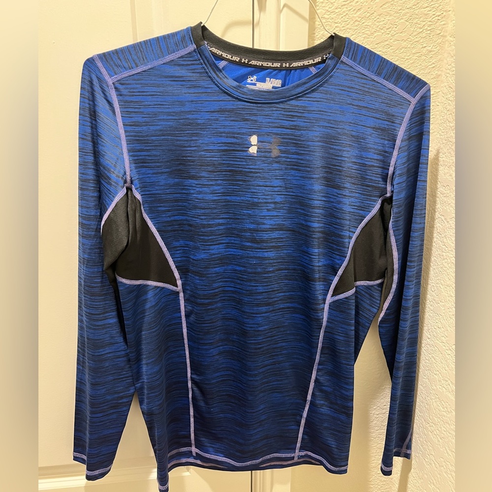 Under Armour Compression Bike Shirt - Long Sleeves - XL - Heat Gear